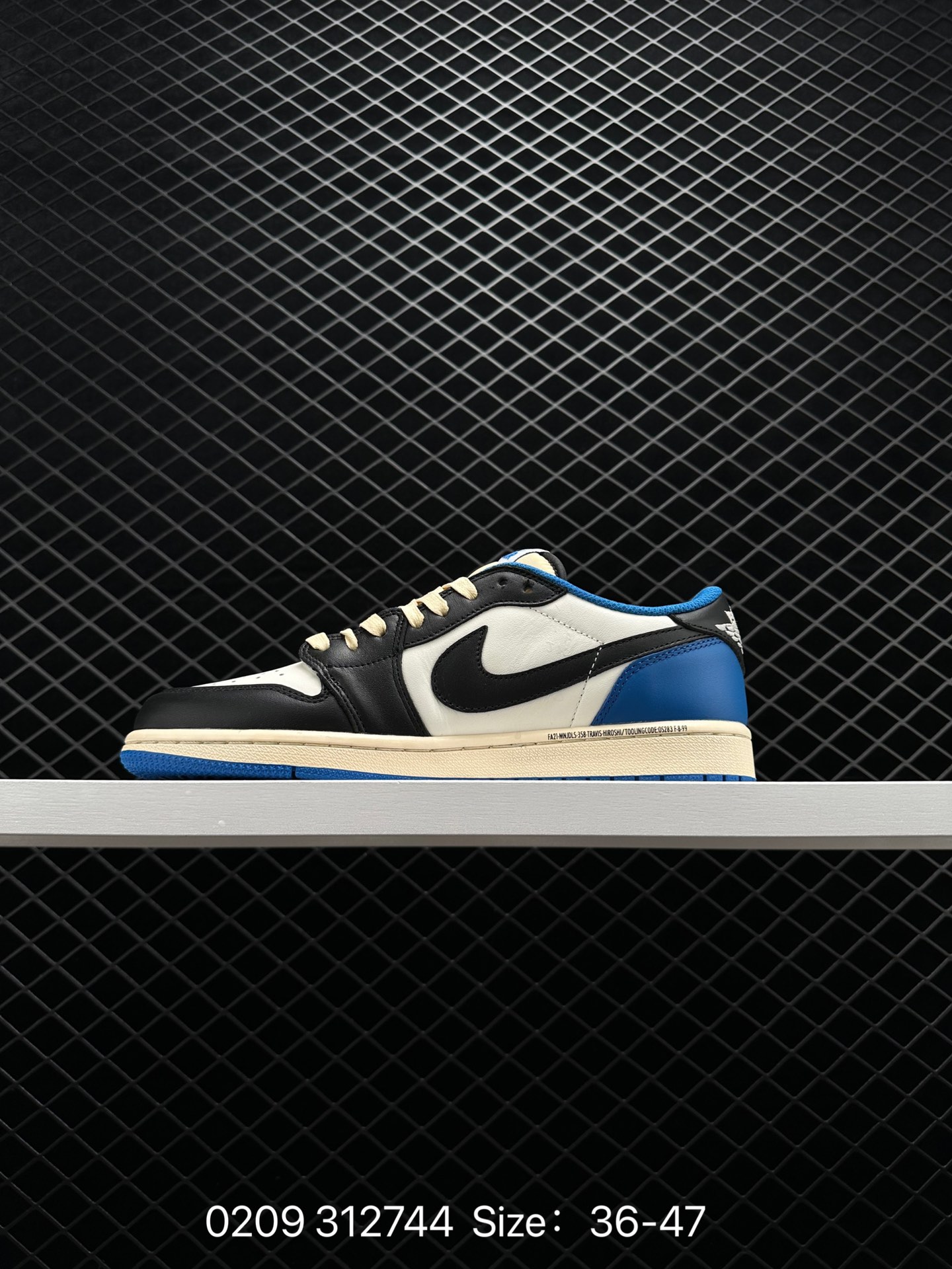 fragment design x Travis Scott x Nike Air Jordan 1 Low OG SP